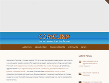 Tablet Screenshot of corklink.com